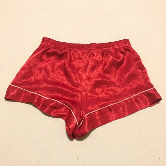 Victorias Secret Red Polka  Dot Valentines Day Sleep Shorts Size XS - Picture 5 of 16